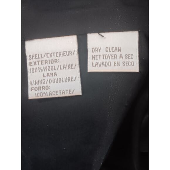 Jones New York lined black wool blazer size 6 - Picture 4 of 5